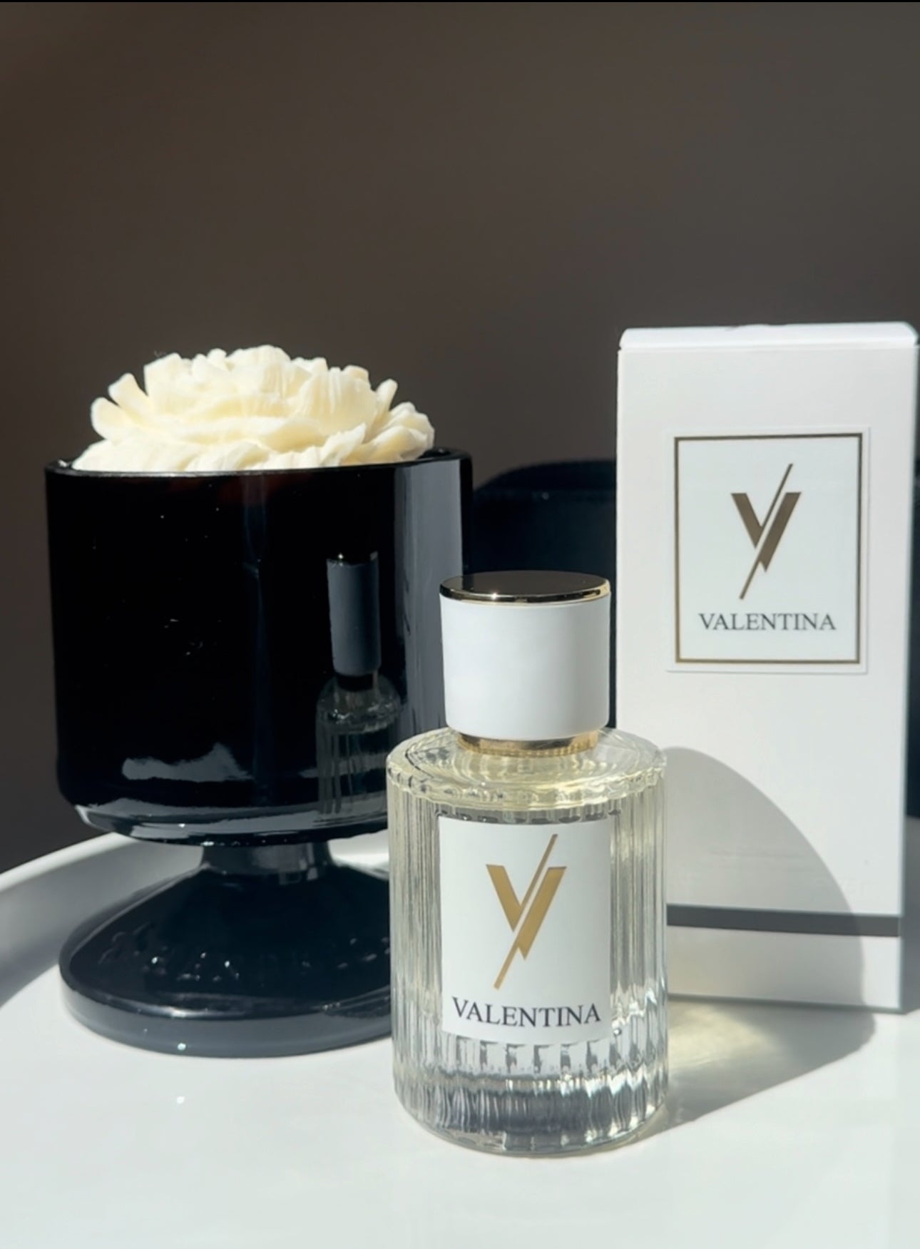 VALENTINA for Her – Eau de Parfum | Soft Musk & Subtle Sweetness | Elegant & Luxurious Scent Perfume V R J J CANDLES