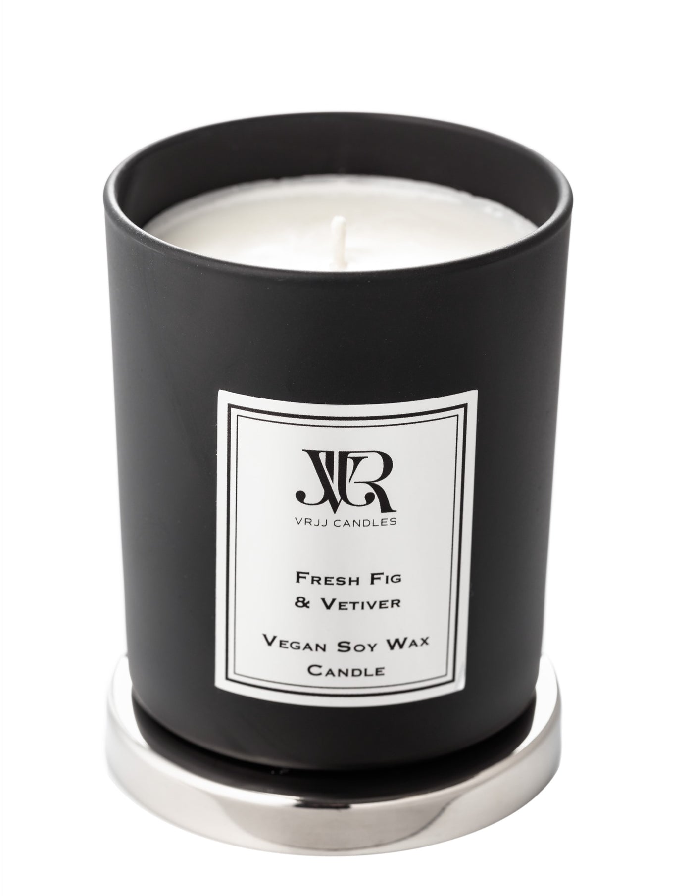 FRESH FIG & VETIVER | SIGNATURE LUXURY CANDLE Candles V R J J CANDLES   