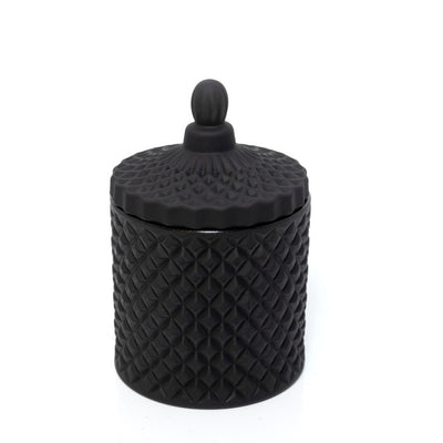 Matte Black V R J J CANDLES