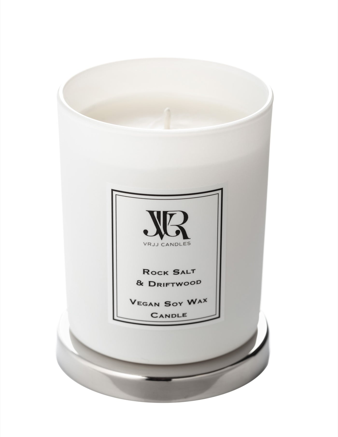 ROCK SALT & DRIFTWOOD | SIGNATURE LUXURY CANDLE Candles VRJJ Candles   