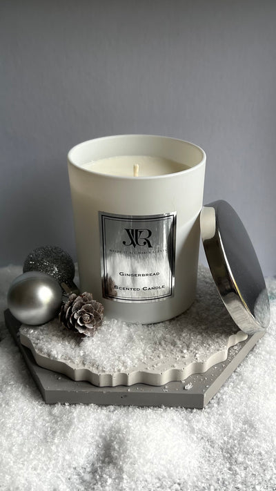 LUXURY CHRISTMAS CANDLE | GINGERBREAD Candles V R J J CANDLES   