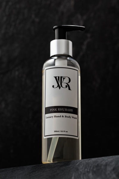 LUXURY HAND & BODY WASH | PINK RHUBARB  V R J J CANDLES   